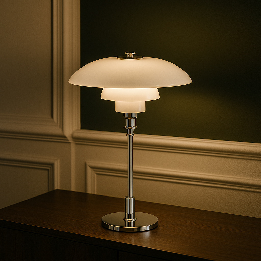 Ambris | Elegante Tischlampe im dänisch inspirierten Design